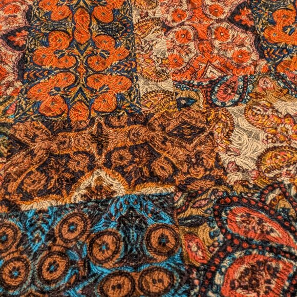 Ruby Rd. Asymmetrical Hem Split Cowl Neck - Picture 3 of 8